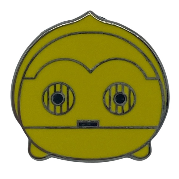 Disney 2016 Star Wars C3PO Tsum Tsum Golden Official Trading Pin - Picture 1 of 4